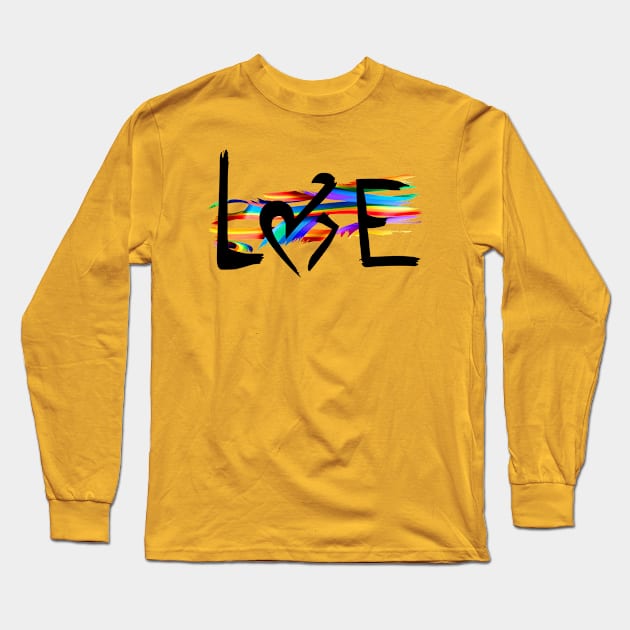 LGTB love art Long Sleeve T-Shirt by GaYardo